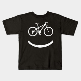 Mountain Bike Bicycle MTB Biking Biker Kids T-Shirt